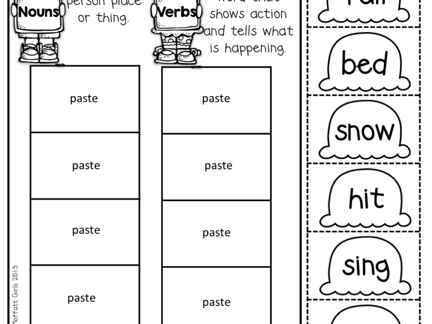 10 Nouns And Verbs Worksheets Ideas Nouns And Verbs Nouns And Verbs Worksheets Verb
