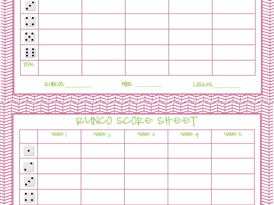 12 Best Bunco Score Sheets Ideas Bunco Score Sheets Bunco Bunco Themes