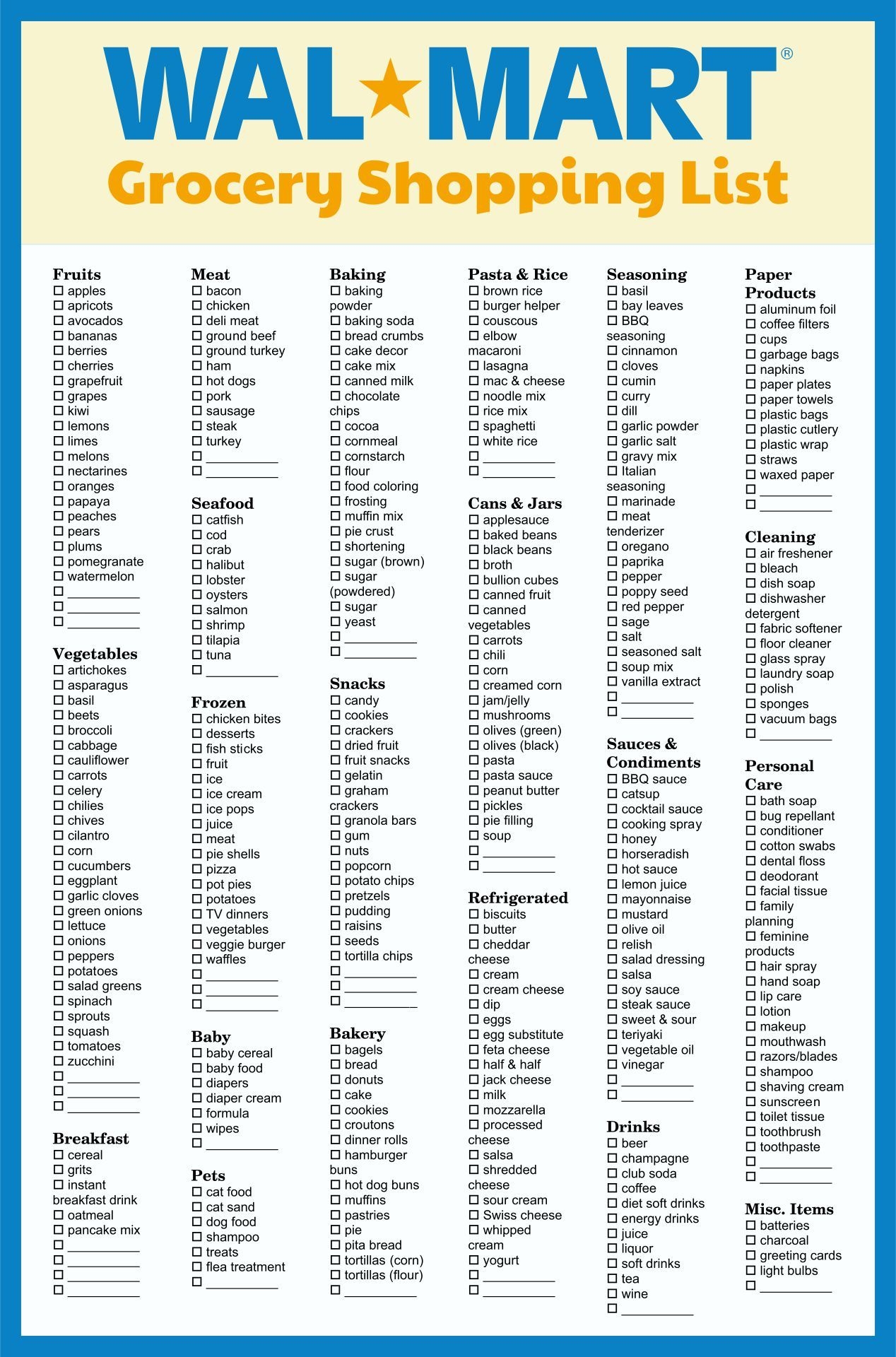 13 Best Grocery List Printable Ideas Grocery List Printable Grocery Grocery List Template