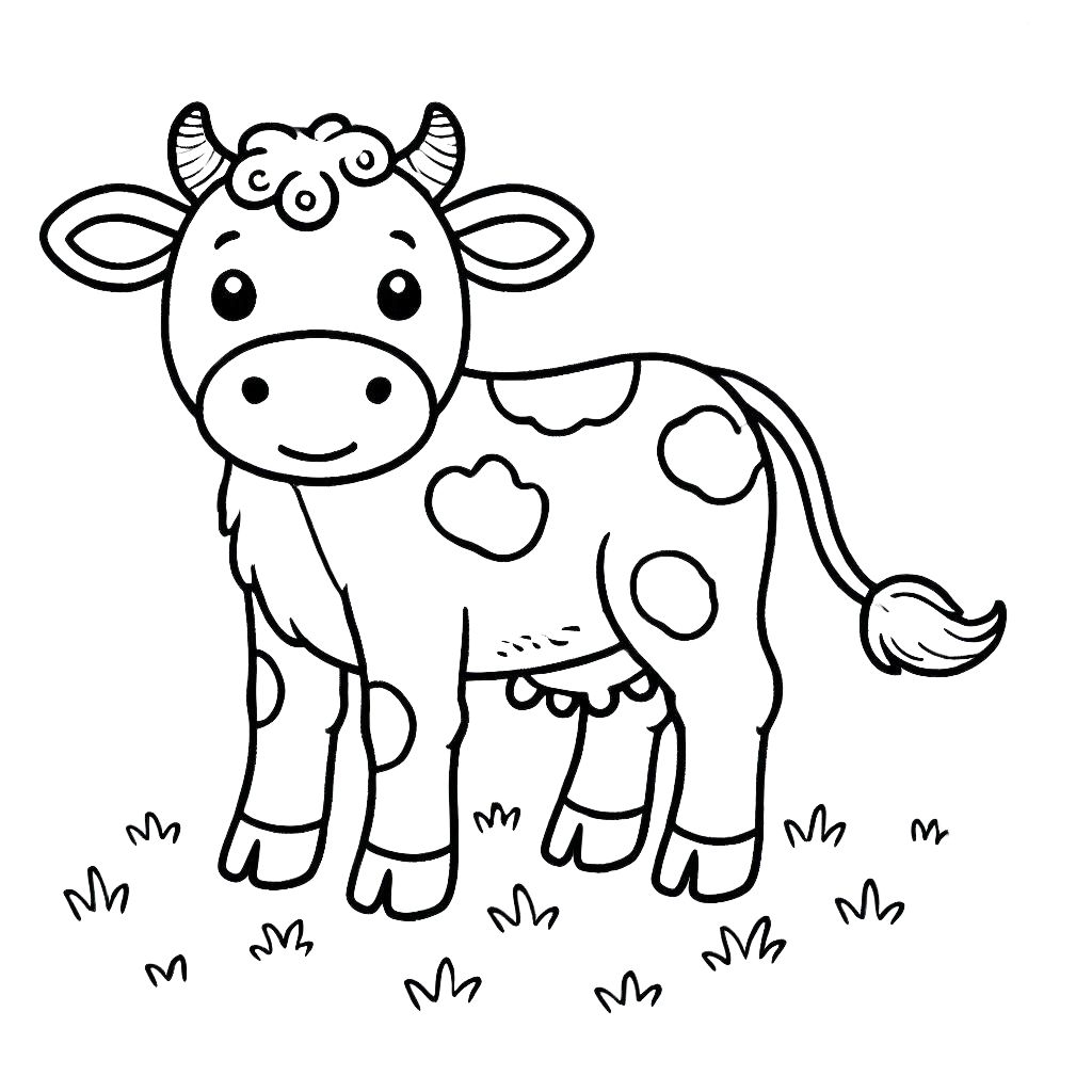 Free Farm Printable Color Sheets