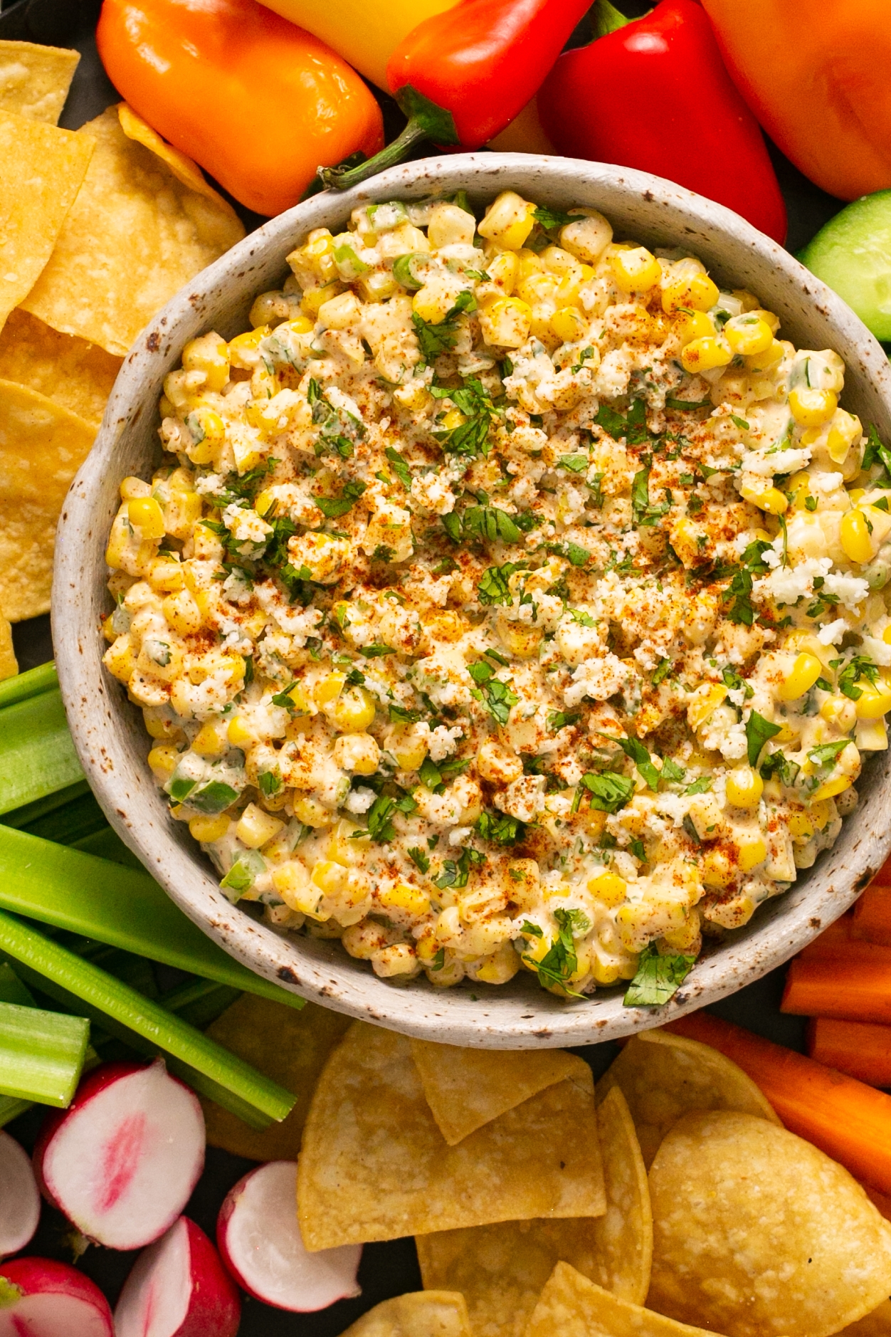 15 Minute Creamy Elote Inspired Dip The Natural Nurturer