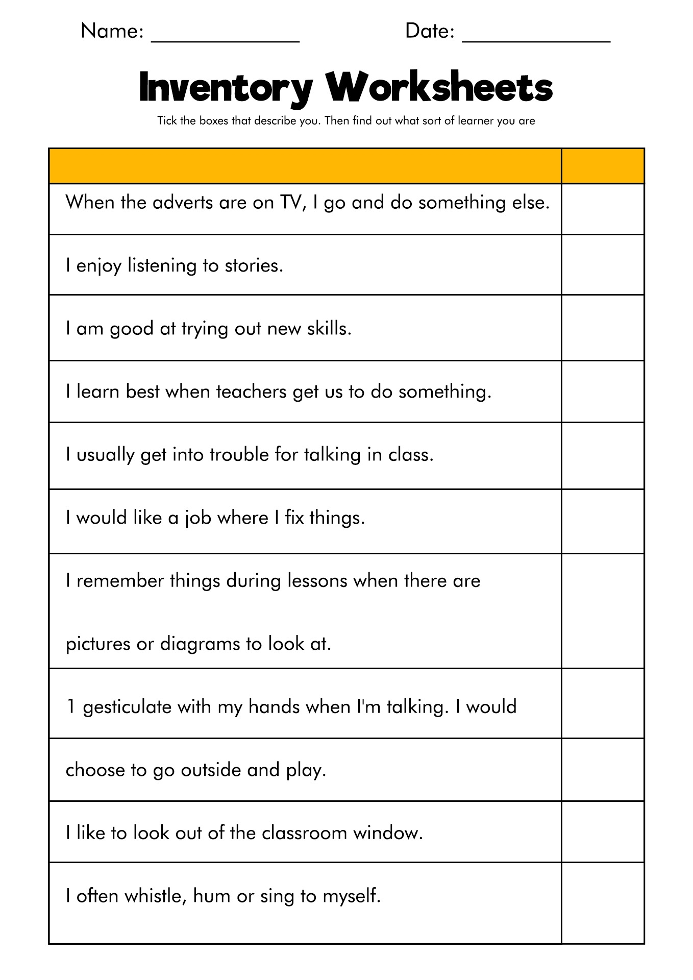 16 Vark Styles Worksheet Free PDF At Worksheeto