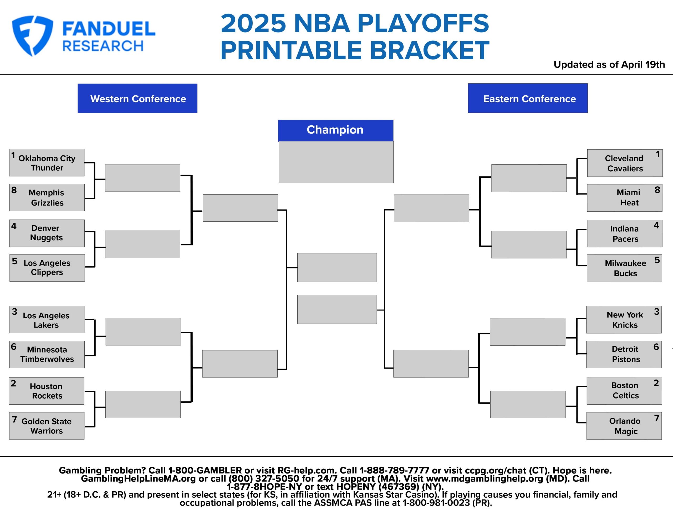 Printable Cavs Playoff Schedule 2026