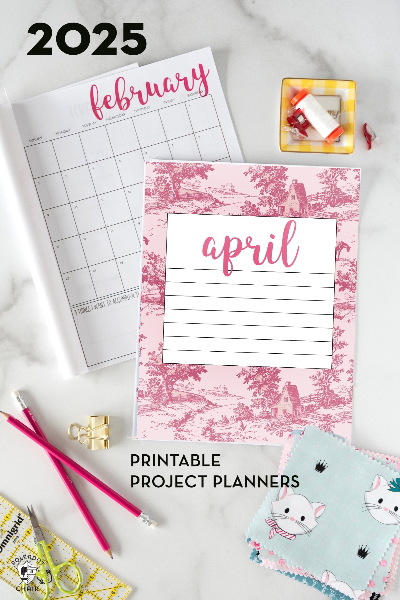 Free Printable Quilt Planner Pages