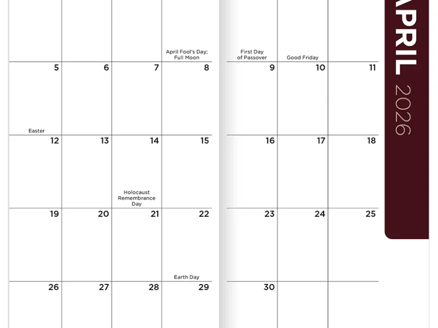 2026 2027 Blue Toile Small Monthly Pocket Planner TF Publishing Calendars Planners Journals Stationery