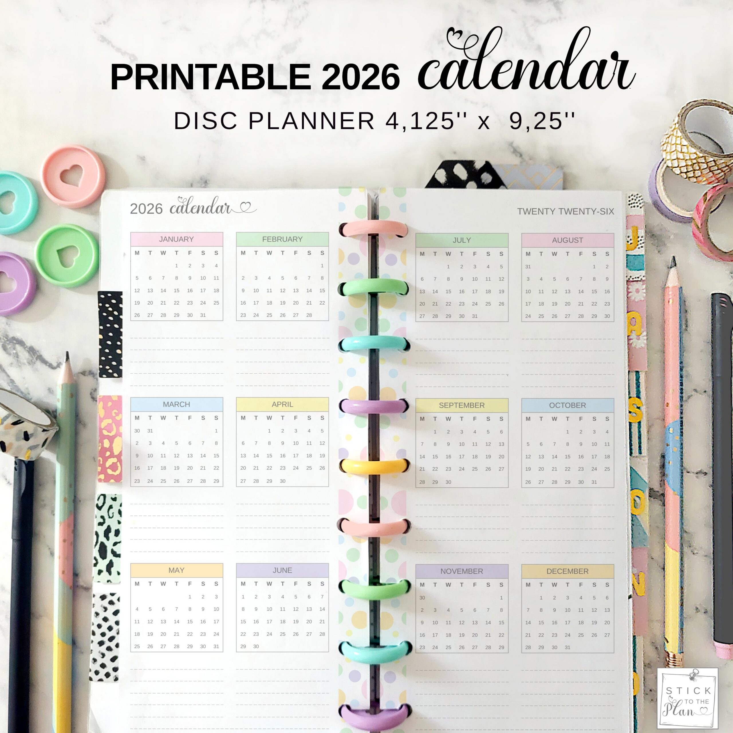 Happy Planner Printables Weekly 2026