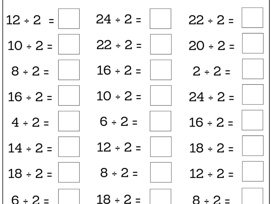 24 Printable Multiplication And Division Worksheets 1 12 Fill In The Blanks With Answer Pages Maths Drills Etsy Israel