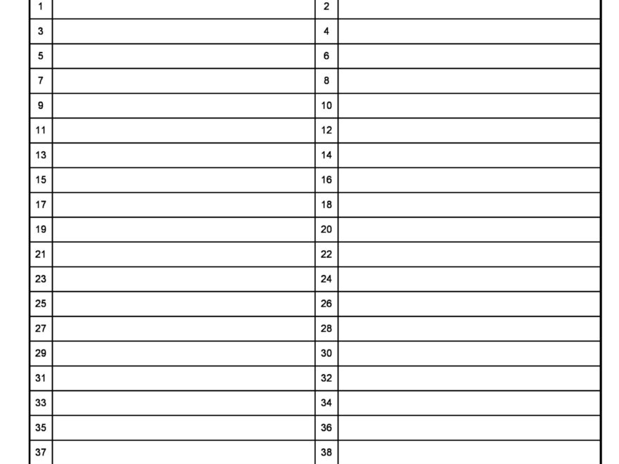 42 Fillable Panel Schedule Templates Excel Word TemplateLab