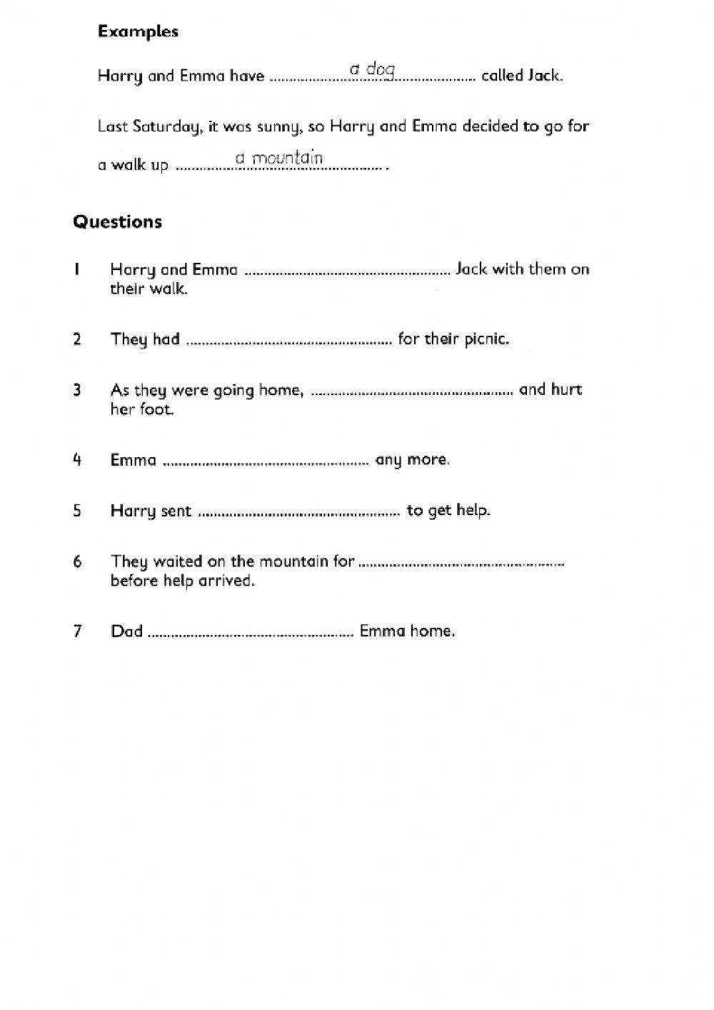 4th Grade Pop Quiz Printable