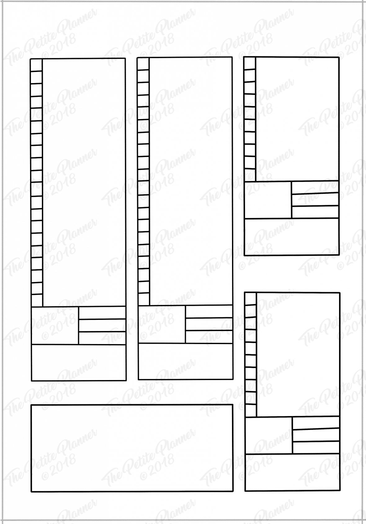 Petite Planner Daily Time Log Printable