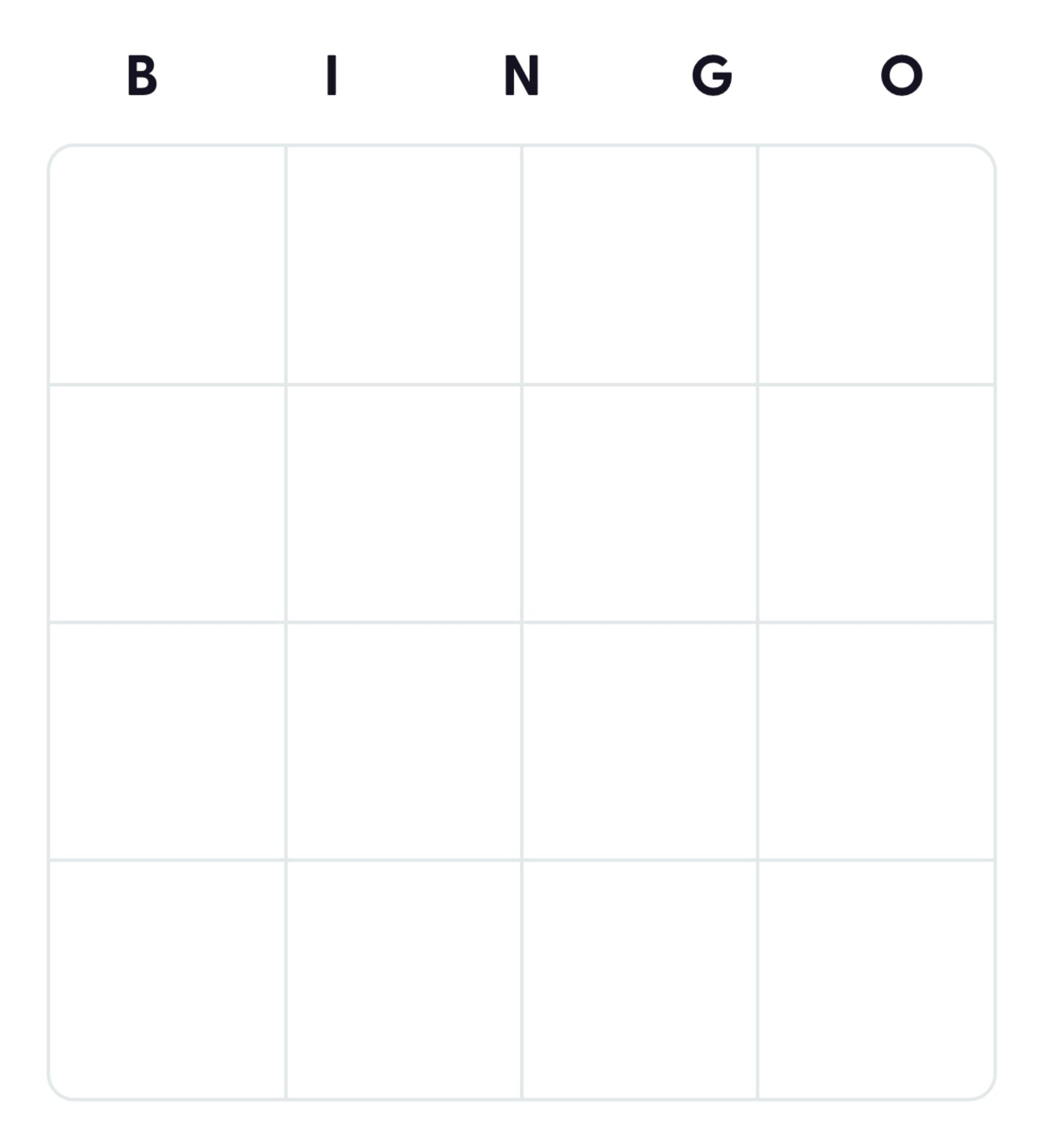 50 Free Printable Blank Bingo Card Templates Bingo Card Creator 50 Free Printable Blank Bingo Card Templates Bingo Card Creator