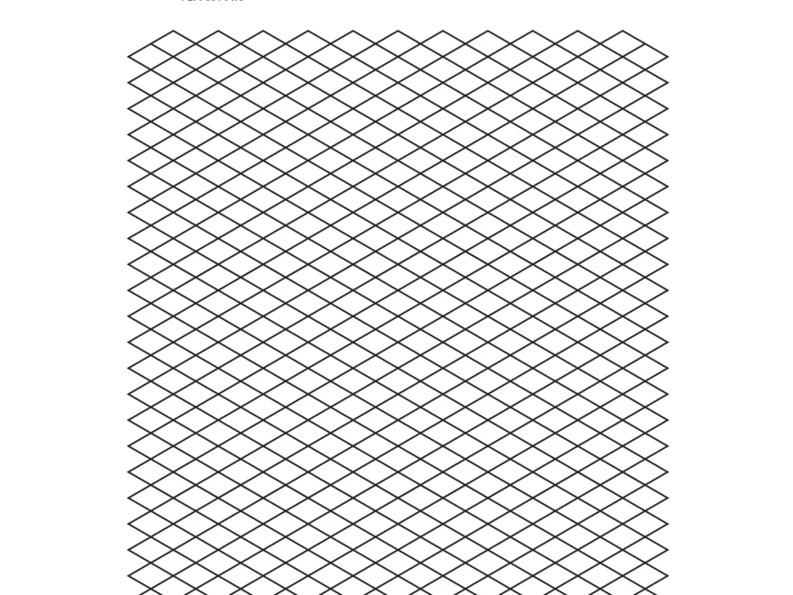 6 Point Diamond Rows Design Sheet FREE PDF Download Paper Pieces