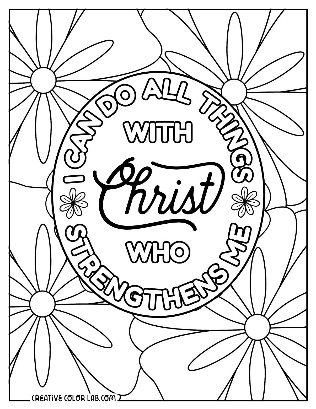 Christian Childrens Coloring Sheets Printable Free