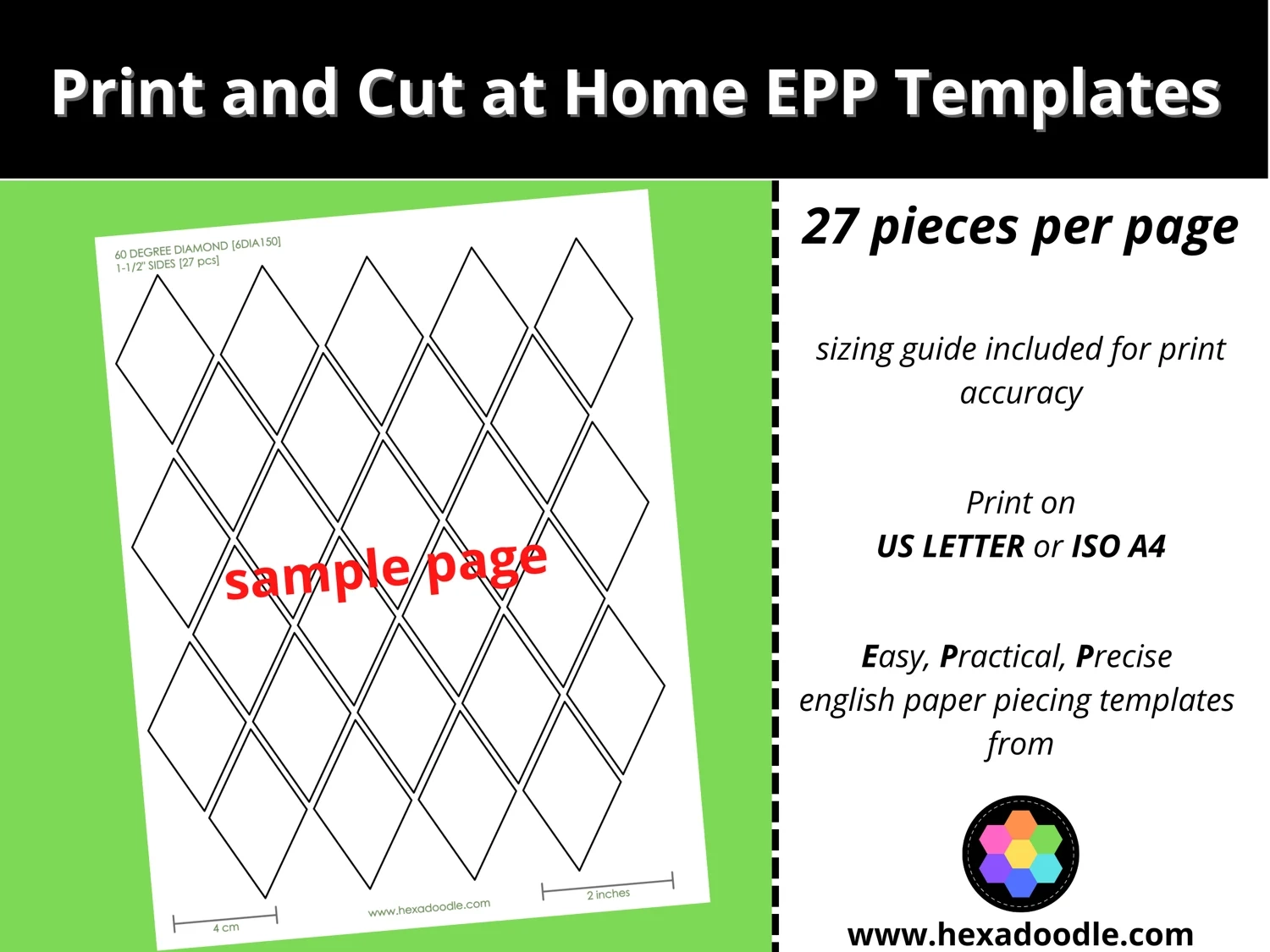 Diamond Cutting Sheet Printable