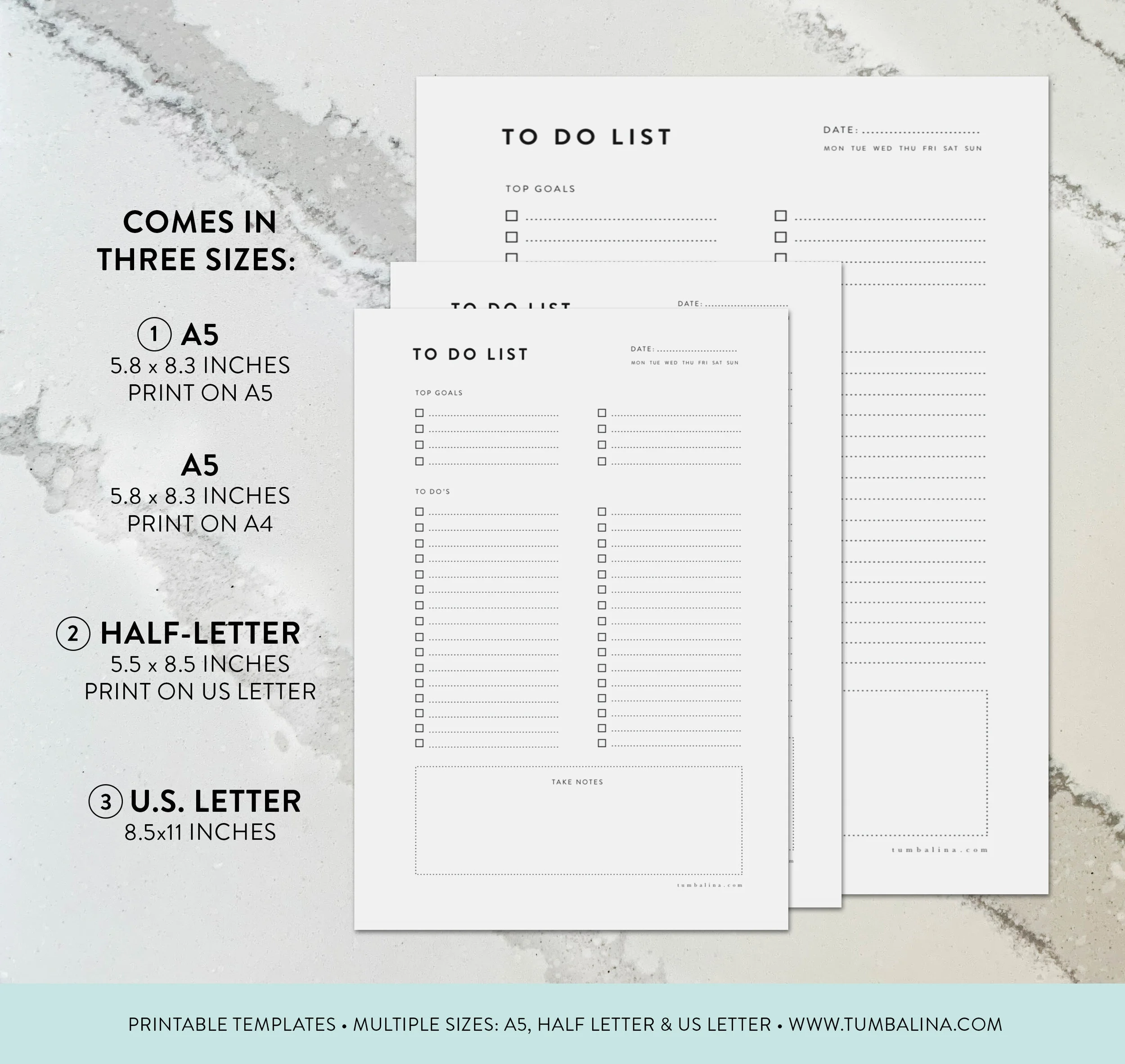 8 Piece Minimalist Organization Printable Planning Bundle Tumbalina 8 Piece Minimalist Organization Printable Planning Bundle Tumbalina