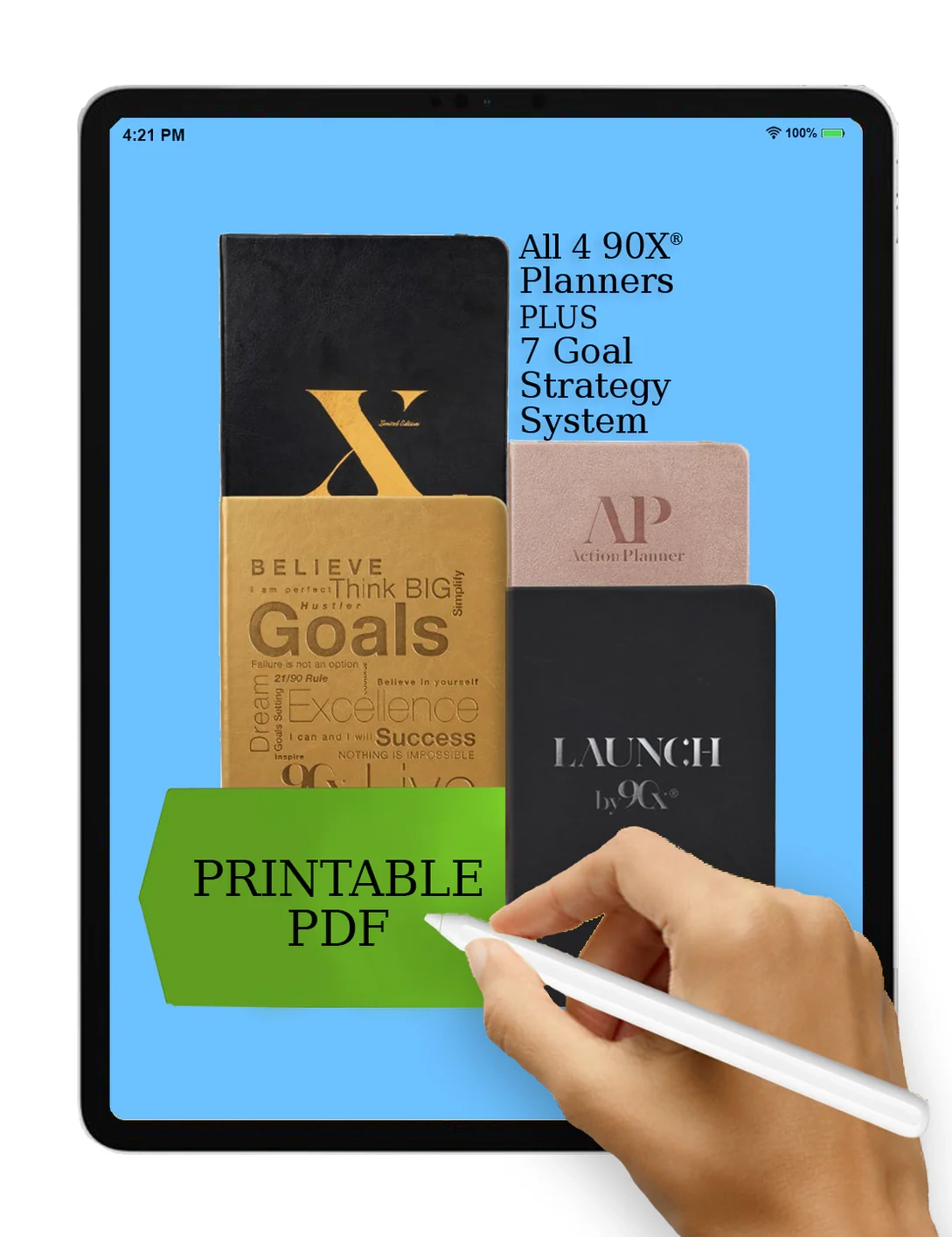 90x Goal Planner Printable