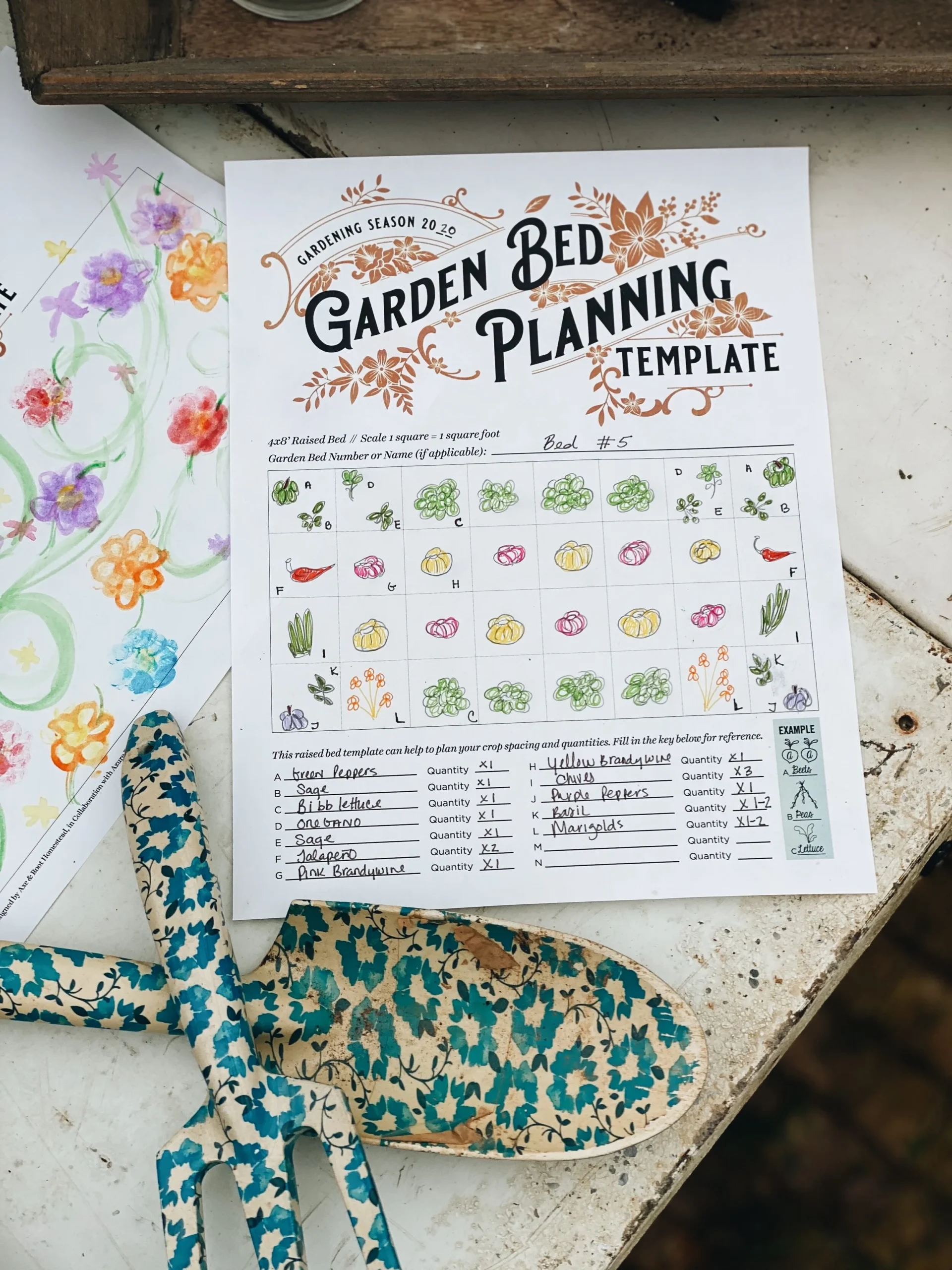 A Free Garden Planning Template To Create The Perfect Garden