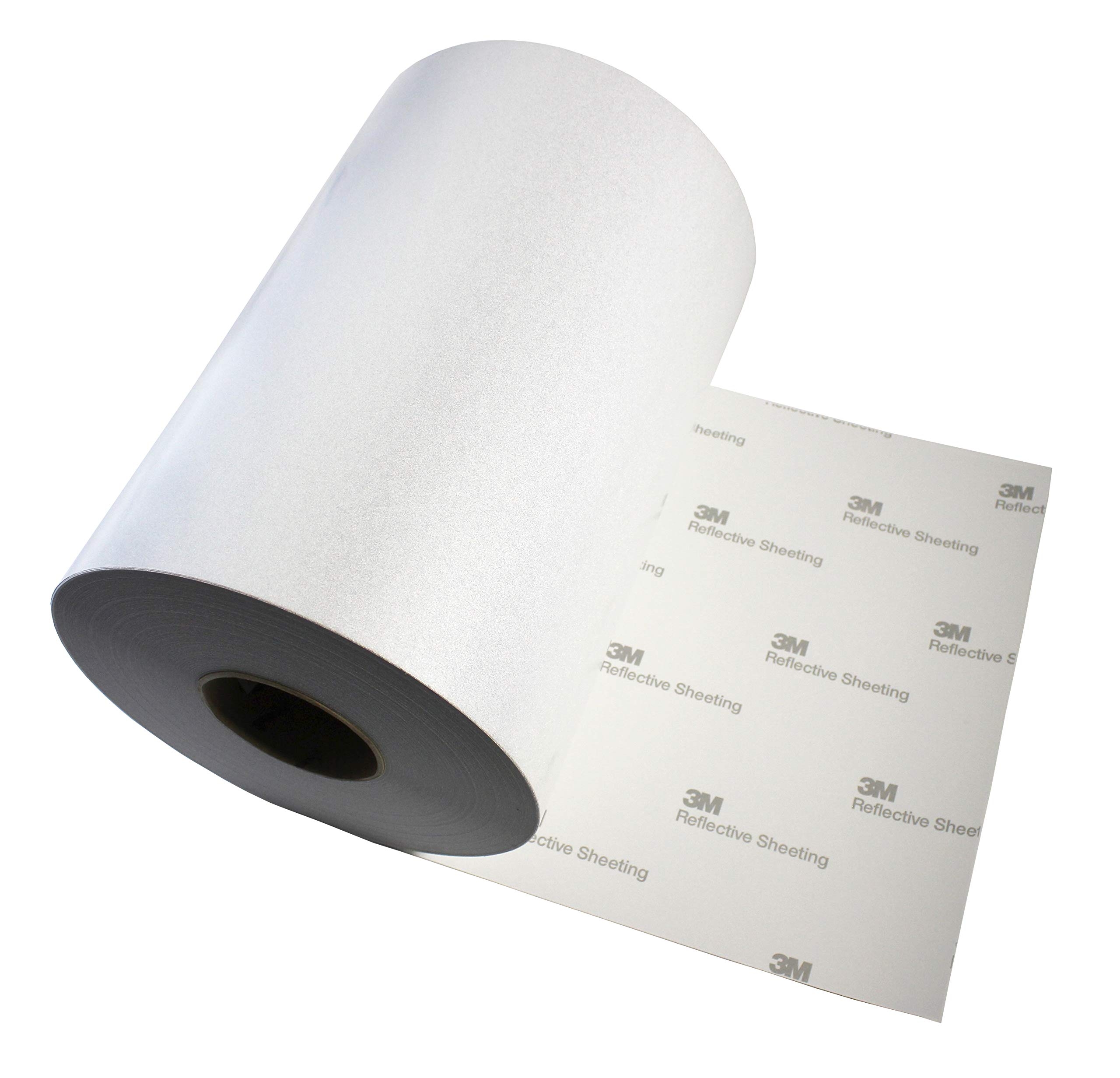Amazon 3M Reflective White Silver Adhesive Craft Vinyl Sheet 12 Inch X 30 Inch Arts Crafts Sewing