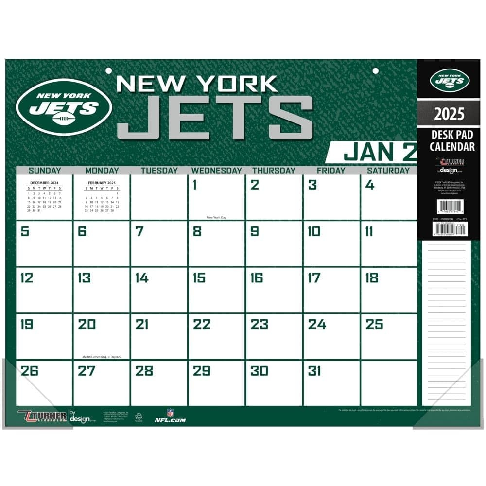 New York Jets Schedule 2026 Printable