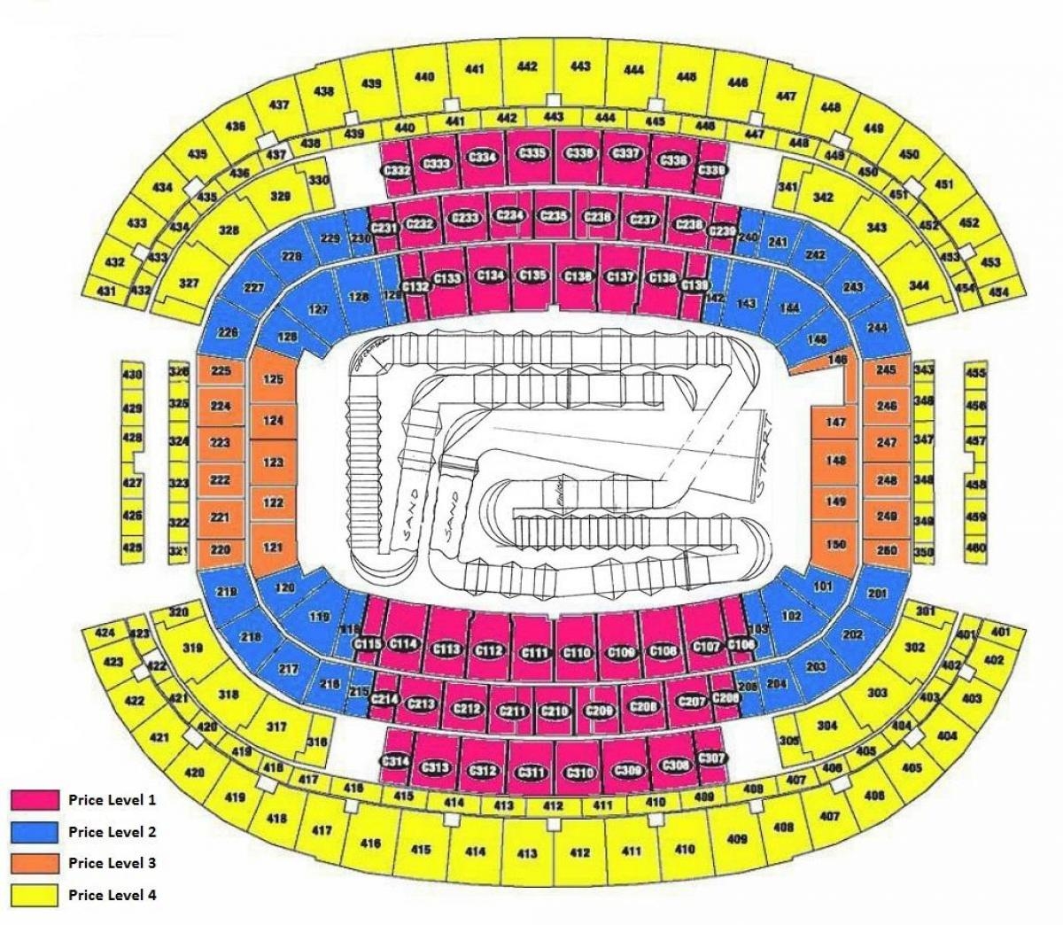 At&T Seating Chart Printable
