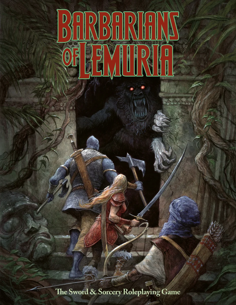 Barbarians Of Lemuria Character Sheet Printable
