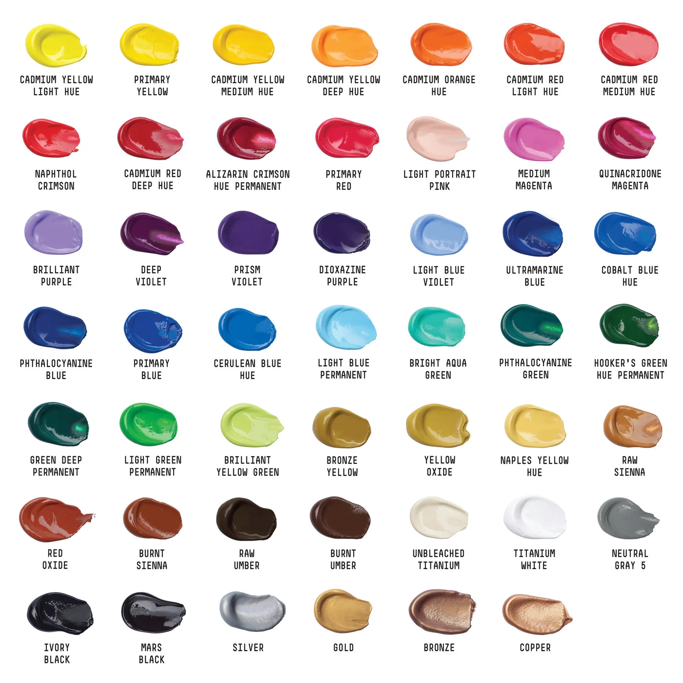 Basics Acrylic Set 48x22ml Liquitex Basics Alabama Art Supply