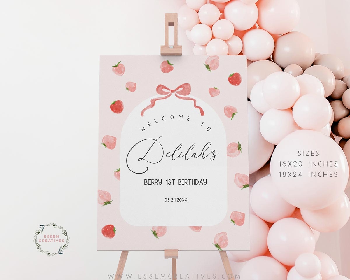 Birthdday Party Sign Printable