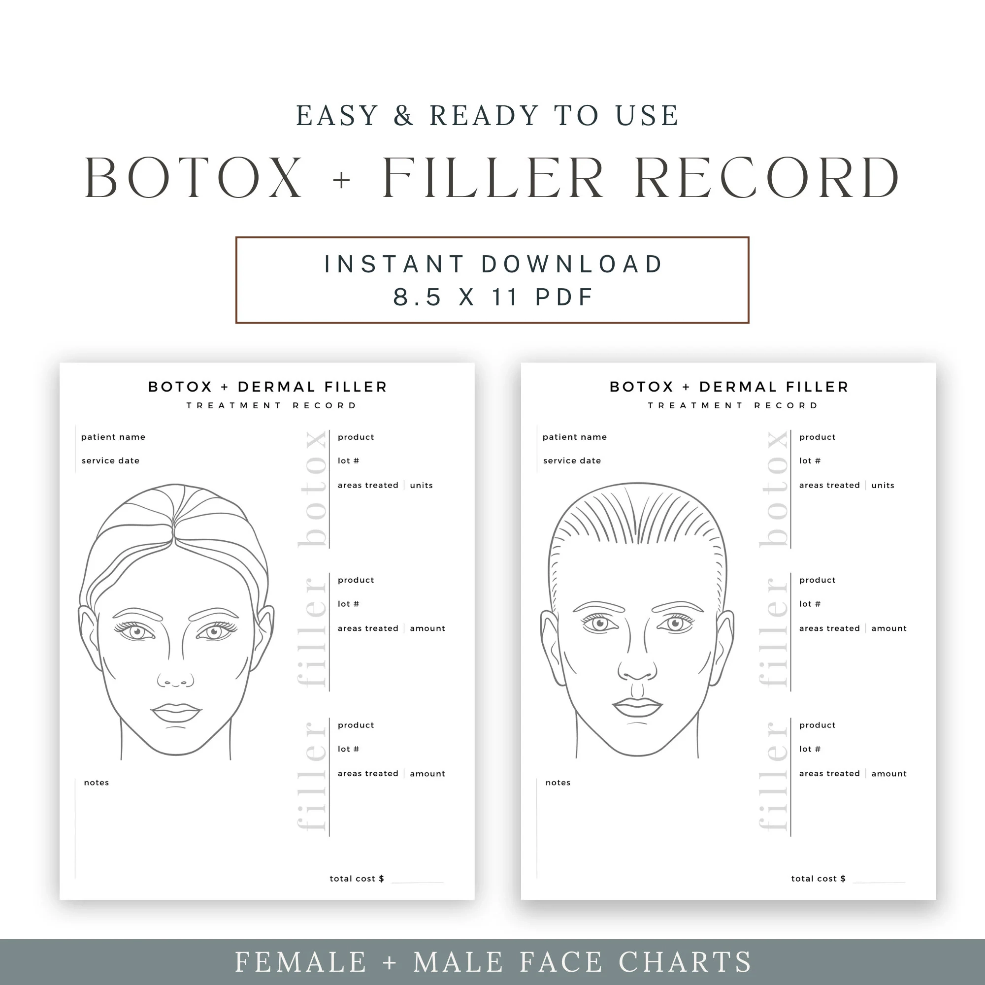 BOTOX Dermal Filler Treatment Record Patient Record BOTOX Dermal Filler Nurse Injector Injectables Form Instant Digital Download Etsy Israel BOTOX Dermal Filler Treatment Record Patient Record BOTOX Dermal Filler Nurse Injector Injectables Form Instant Digital Download Etsy Israel