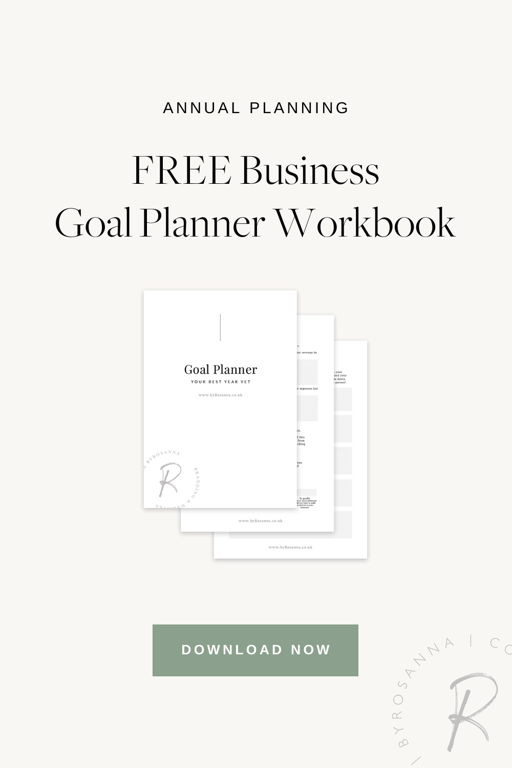 Free Goal Planner Printables Business
