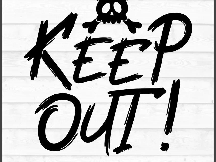 Buy Keep Out Halloween Sign SVG Dxf Eps Png Halloween Svg Keep Out Sign Svg Keep Out Svg Silhouette Svg Cricut Svg Cut File Download Online In India Etsy