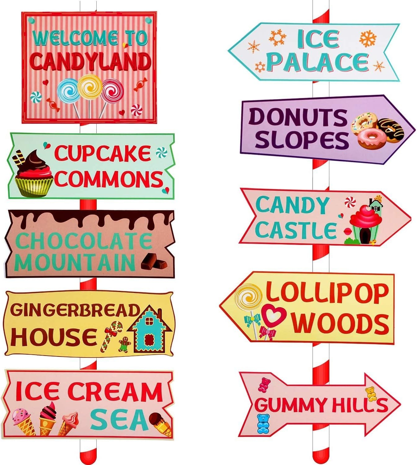 Free Printable Candyland Signs
