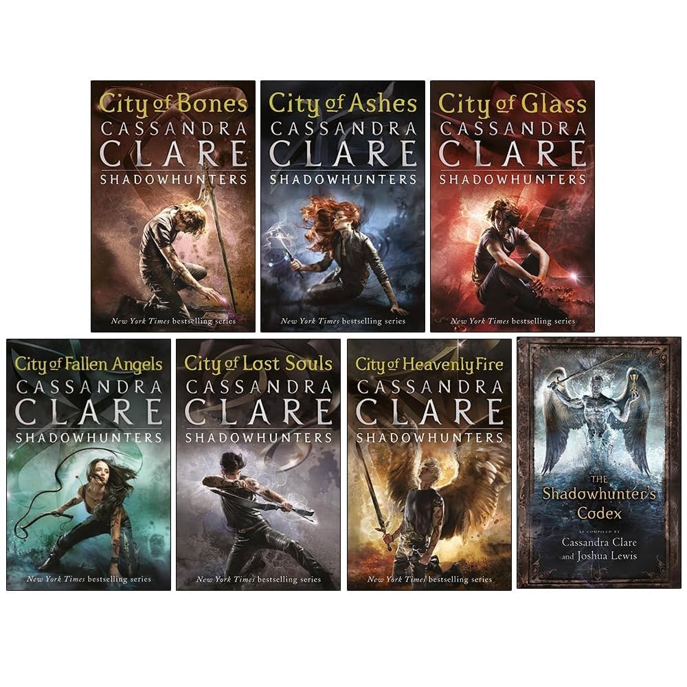 Cassandra Clare Set 7 Books Collection Mortal Instruments Series Cassandra Clare 9781406393286 Amazon Books