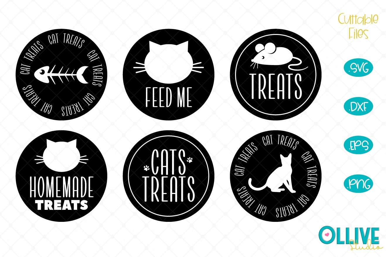 Cat SVG Cat Treats Bundle