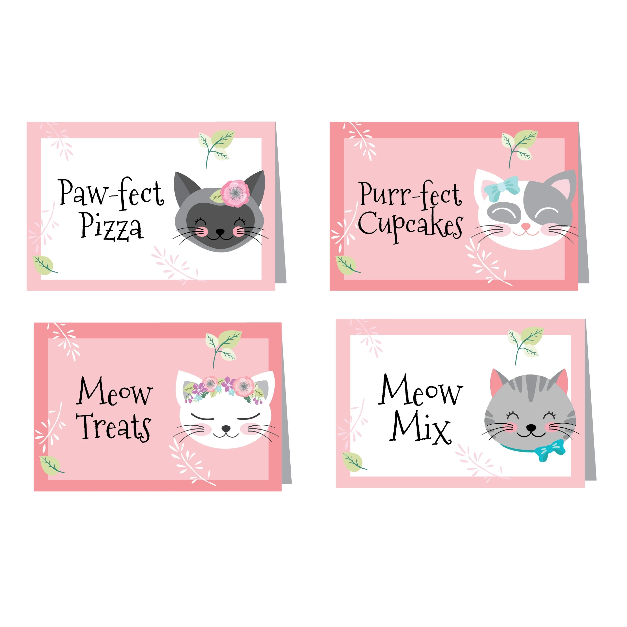 Kitty Treats Printable Sign