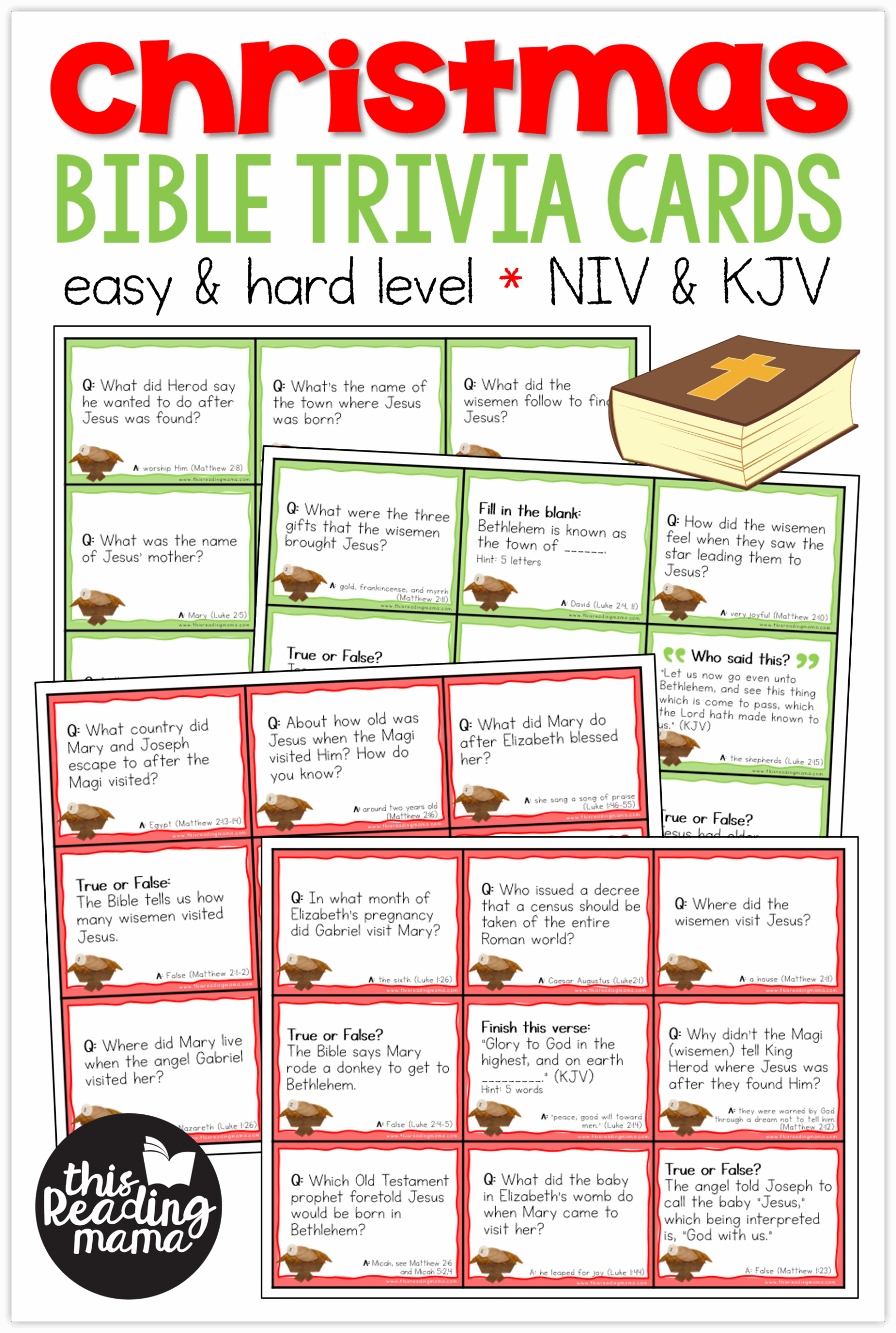 Christmas Bible Trivia Cards This Reading Mama Christmas Bible Trivia Cards This Reading Mama