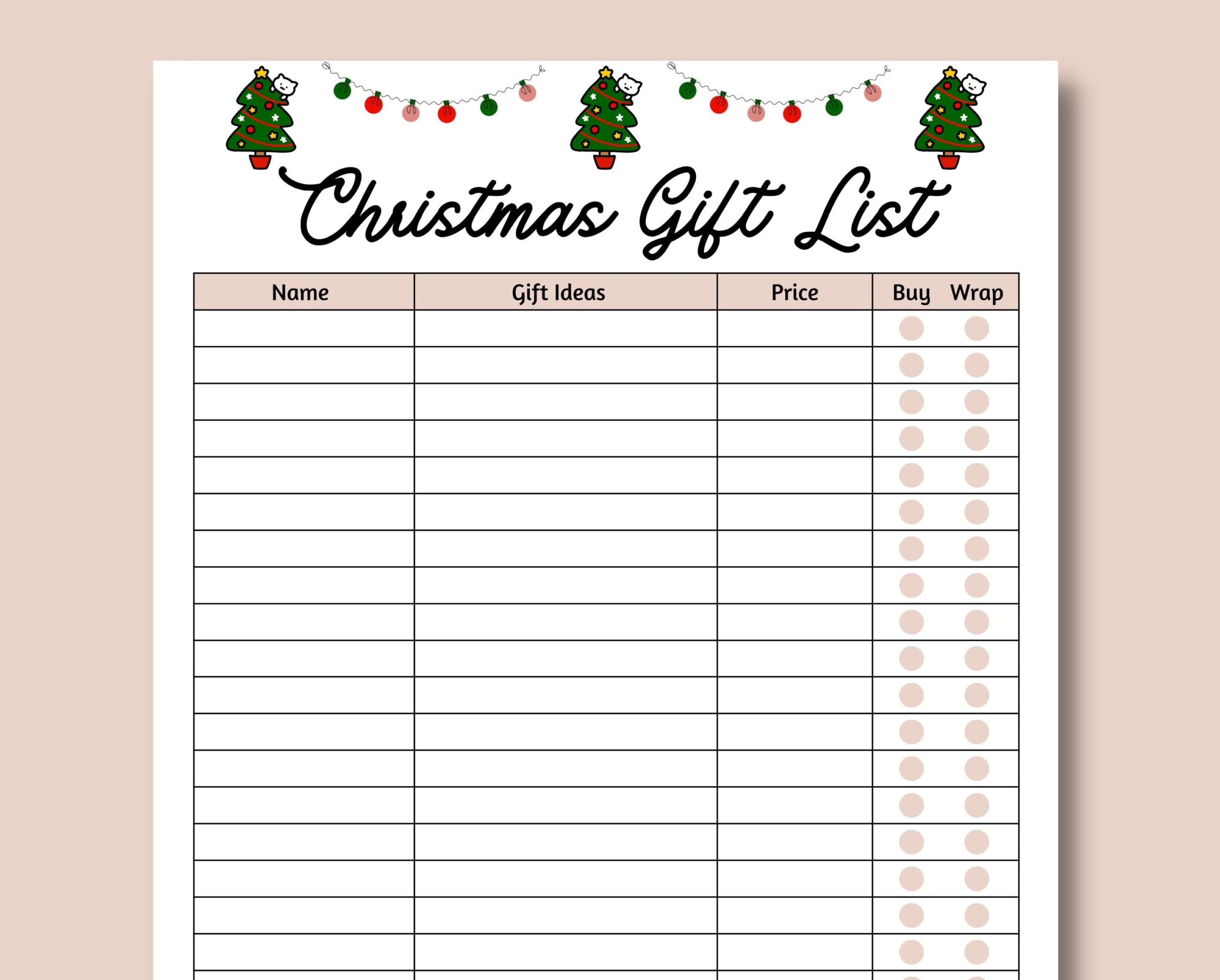 Christmas Gift List Editable Fillable PDF Printable Christmas Planner Printable Christmas To Do List Template Holiday Gift List Etsy Christmas Gift List Editable Fillable PDF Printable Christmas Planner Printable Christmas To Do List Template Holiday Gift List Etsy