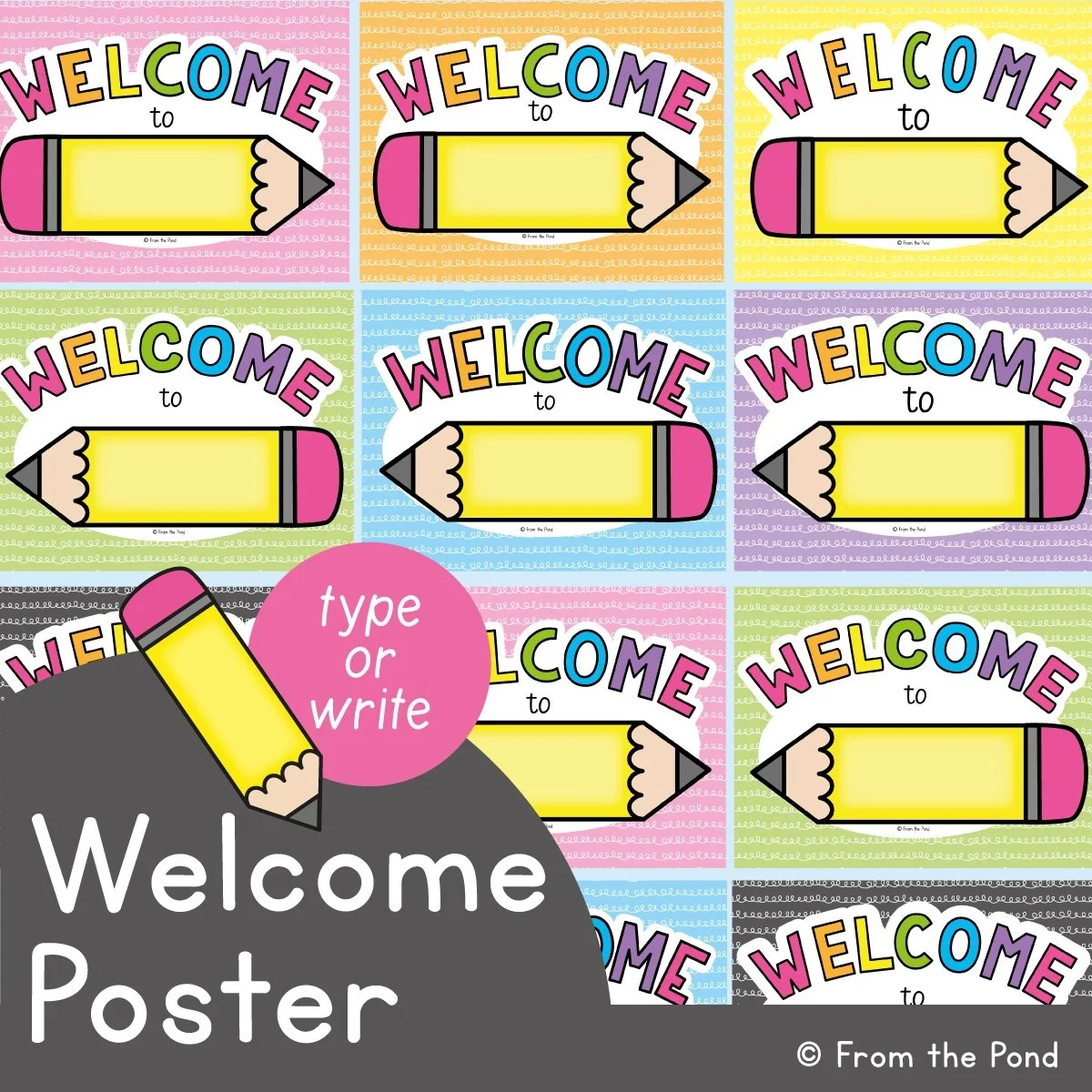 Free Printable Welcome Signs For Classrooms