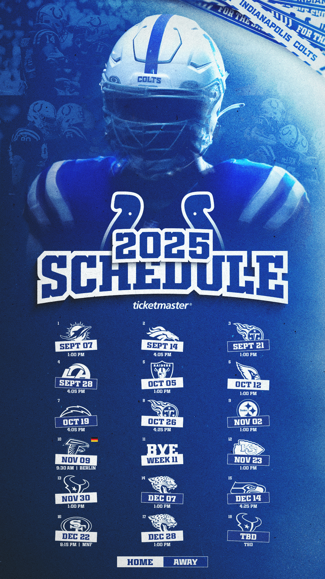 Printable Indianapolis Colts Schedule 2026 Printable Indianapolis Colts Schedule 2026