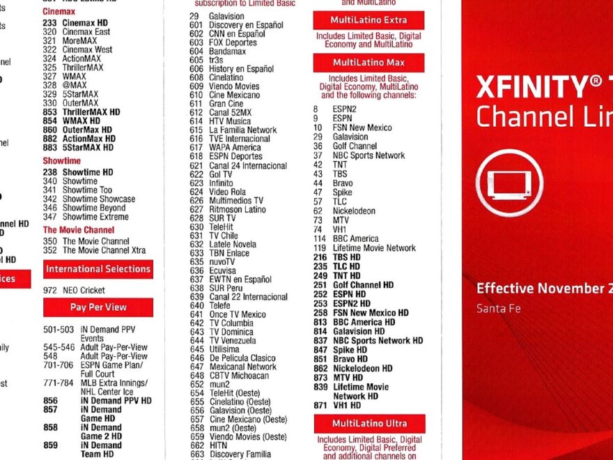 Comcast Online Channel Guide Xfinity Ppv Channel 2025