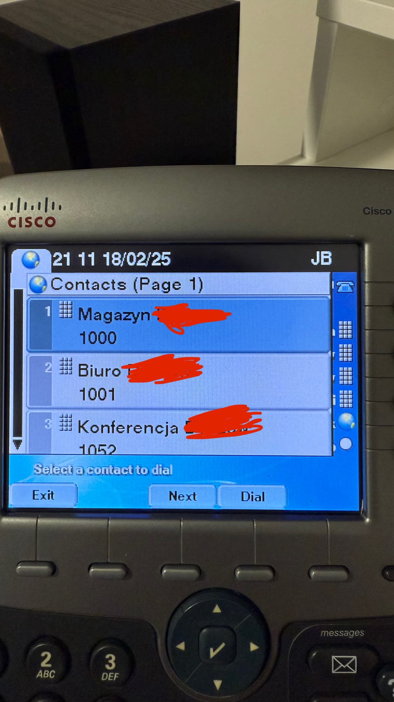 Contacts Phonebook On Cisco 7900 Series Endpoints FreePBX Community Forums