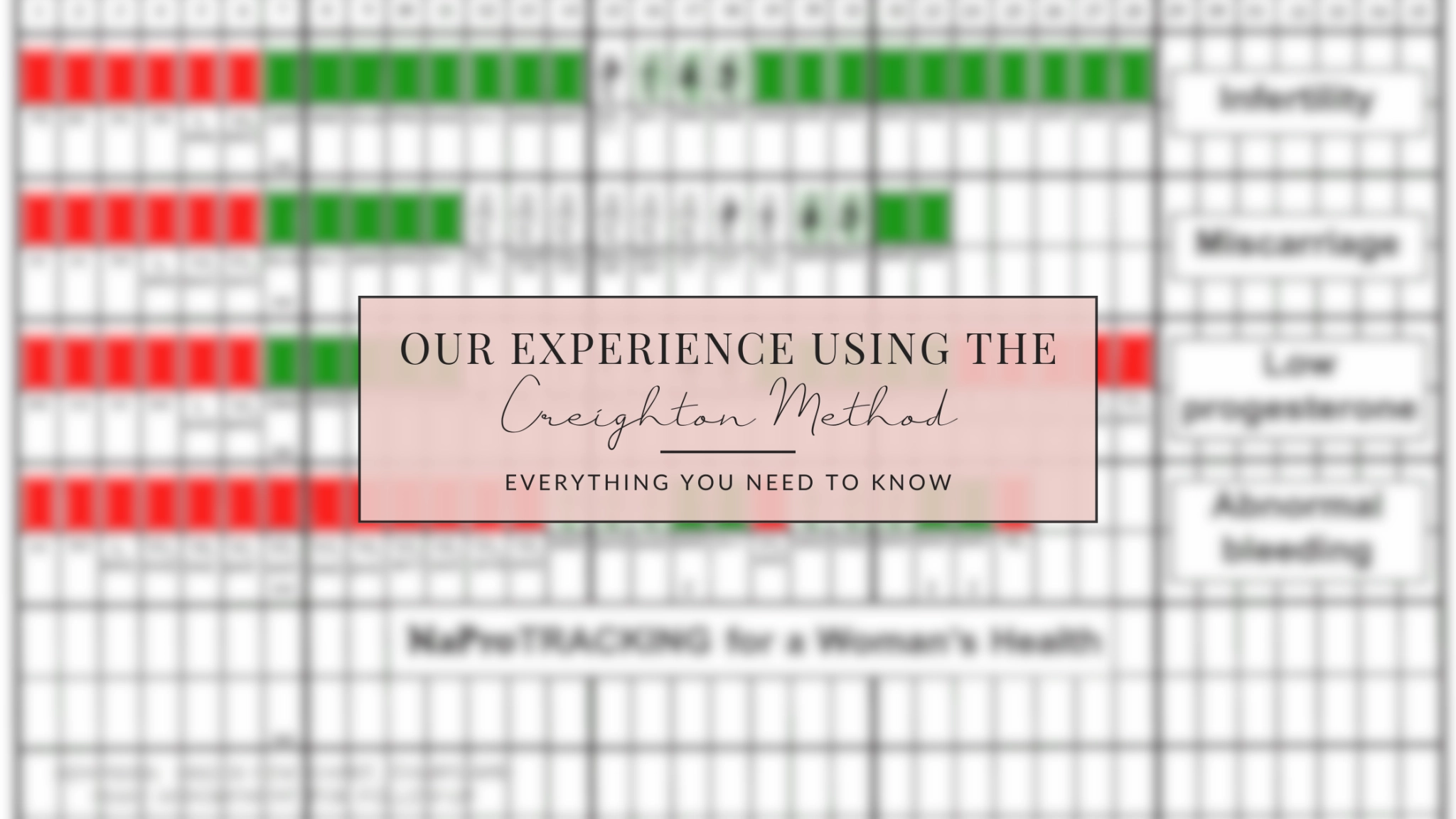 Creighton Ovulation Method When Using The