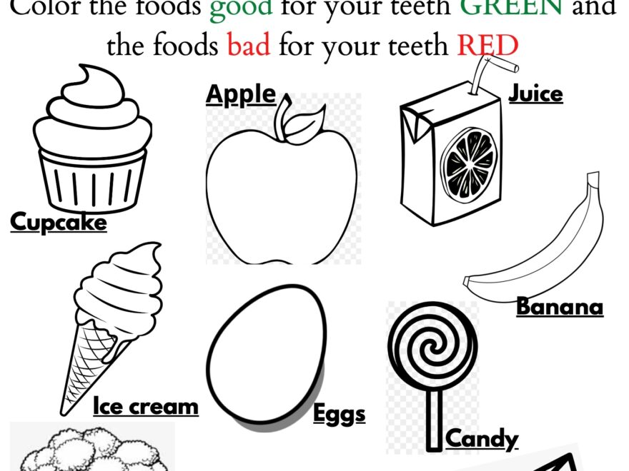 Dental Hygiene Worksheets For Kids Gramercy Kids Smiles