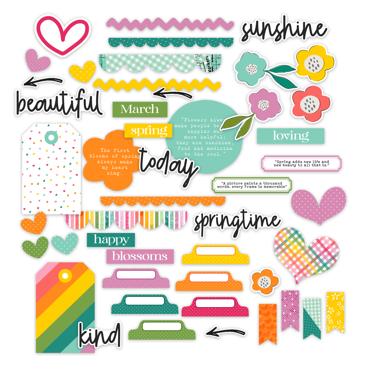 Free Printable Planner Die Cuts