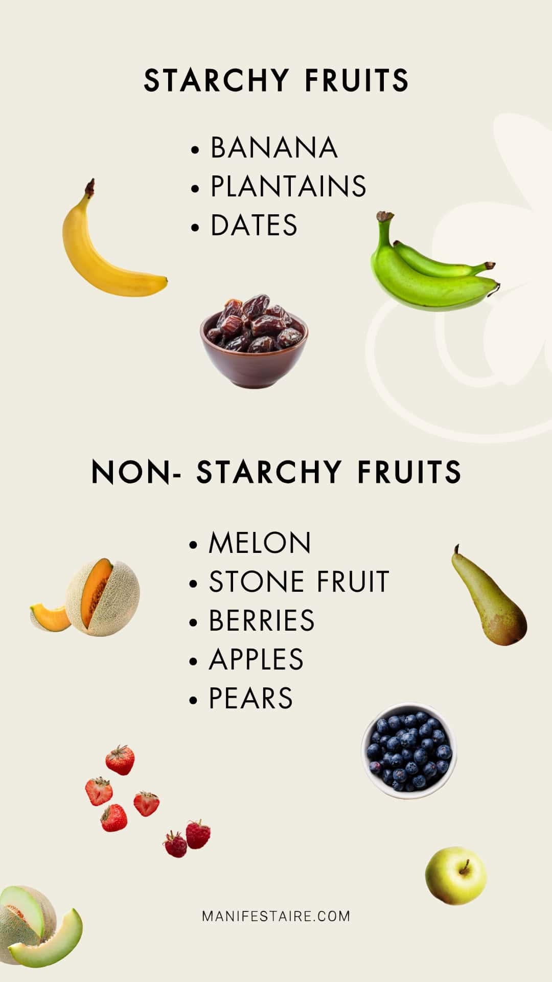 Difference Between Starchy And Non Starchy Foods Manifestaire