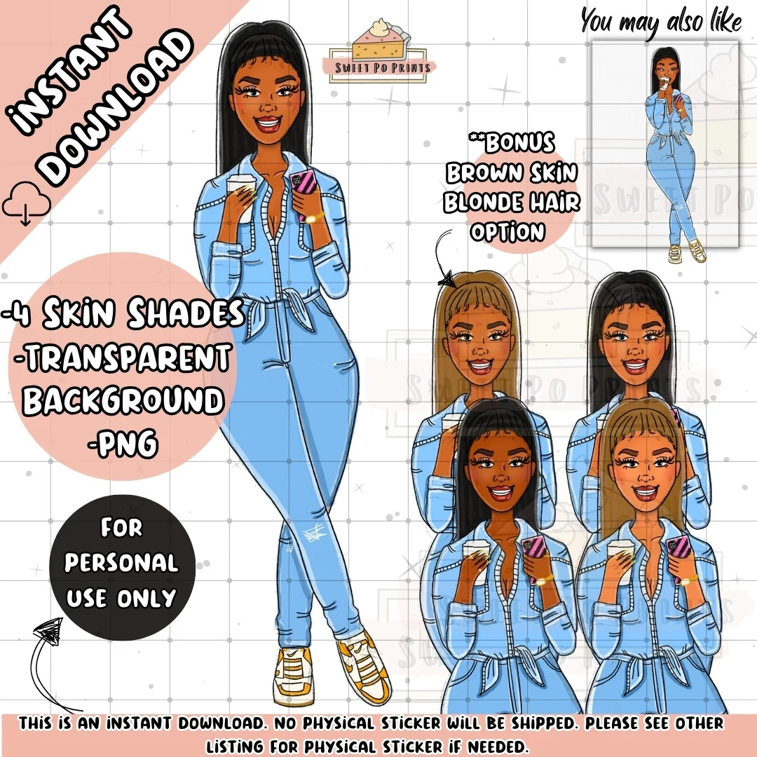 Digital Planner Sticker Printable Planner Dolls Digital Planner Do Sweet Po Prints Digital Planner Sticker Printable Planner Dolls Digital Planner Do Sweet Po Prints