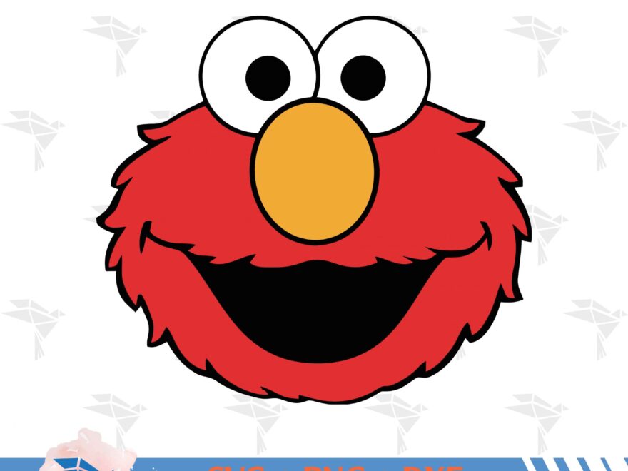 Elmo Face SVG PNG DXF