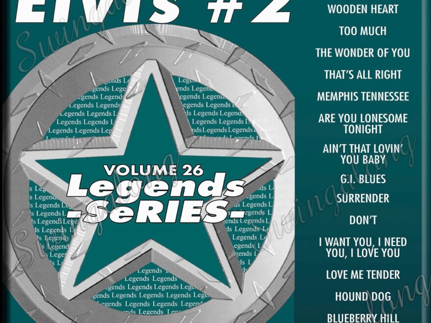 ELVIS 2 LEGENDS SERIES VOL 26 KARAOKE CD G 15 HITS NEW IN PLASTIC W PRINT EBay