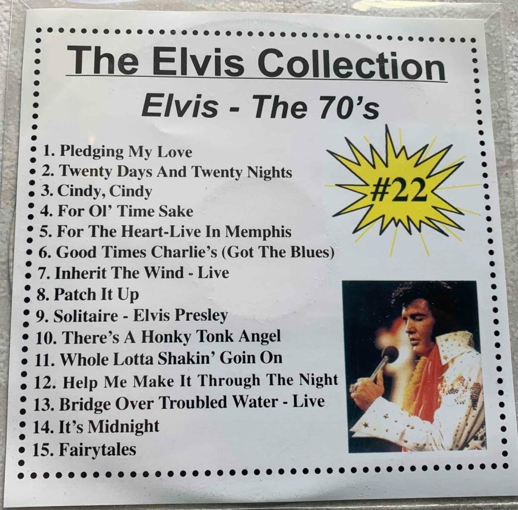 Printable List Of Elvis Cds