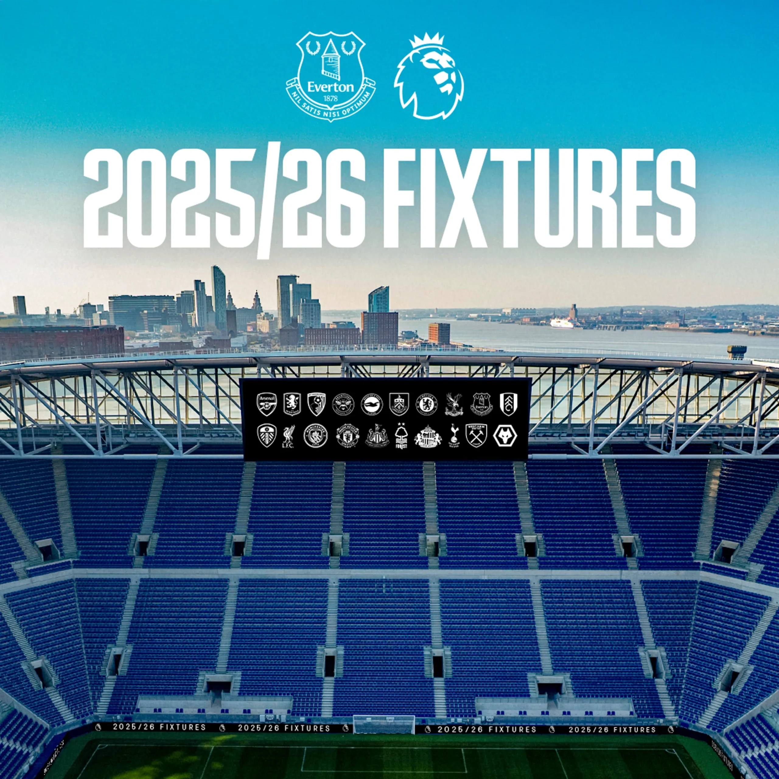 Printable Everton 2026 Schedule