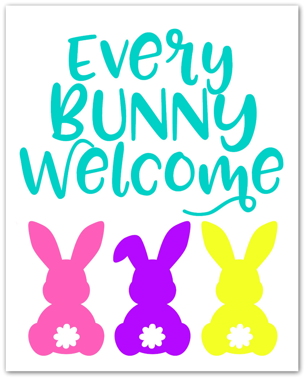 Printable Easter Bunny Signs Printable Easter Bunny Signs